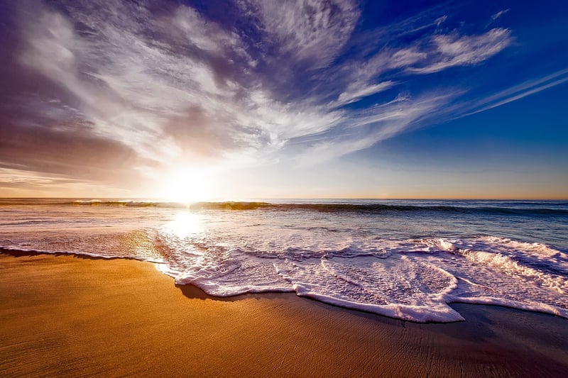 Dawn at the beach